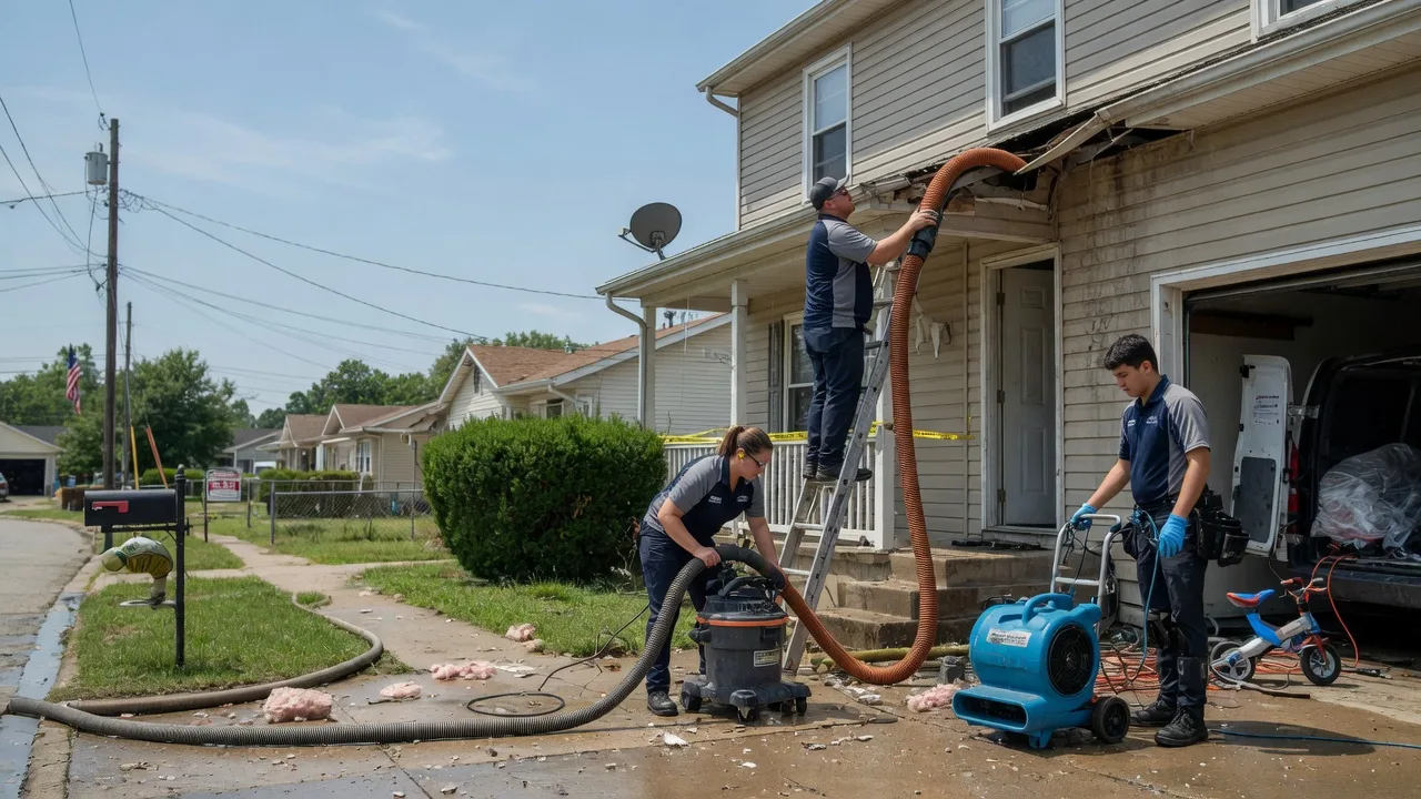 Water Damage Restoration in Sarahsville, OH near me
